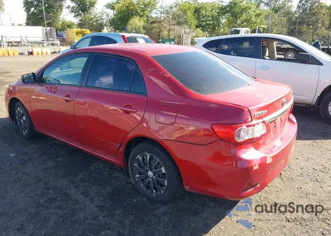 2012 Toyota Corolla Le из США, поврежденный, VIN 2T1BU4EE3CC885801